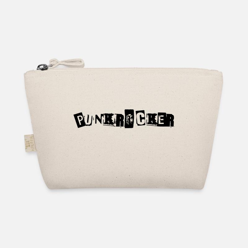 Punkrock Punk Rock Musik Festival Geschenk - Bio-Täschchen - Natur