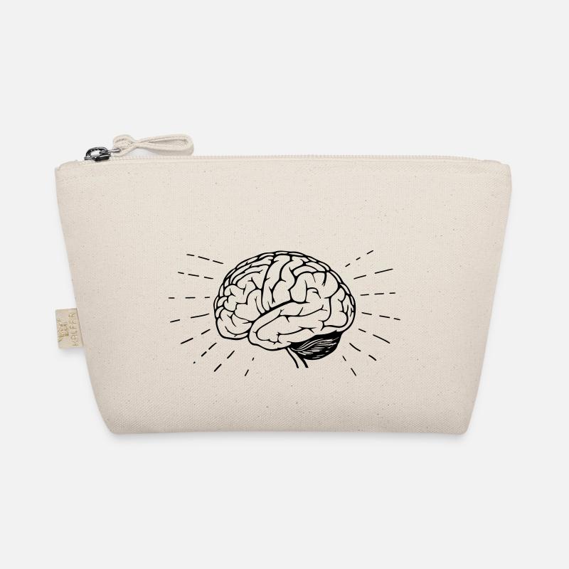 Brain Brain Brain Brain medicine surgery idea - Organic Pouch - nature