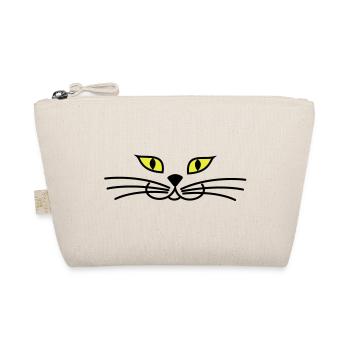 kitteh_face_green_eyes - Trousse biologique - nature - Devant