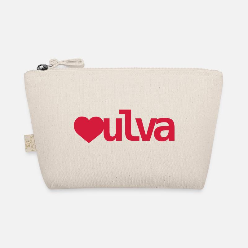 Vulva Herz Bio-Täschchen