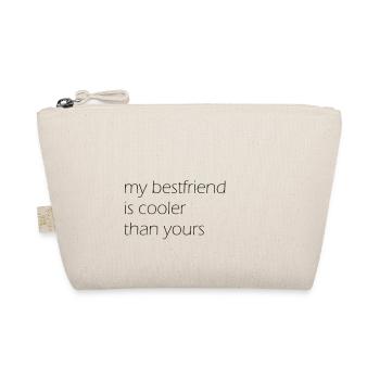 my bestfriend is cooler than yours - Organic Pouch - nature - Front
