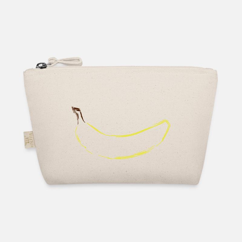 Abstract banana Organic Pouch