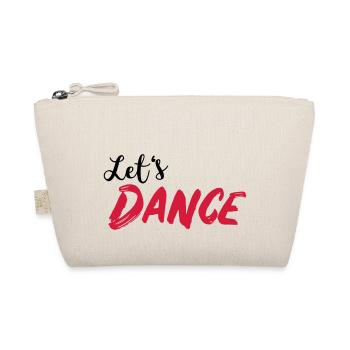 Let's DANCE - Lass uns tanzen - Bio-Täschchen - Natur - Vorne