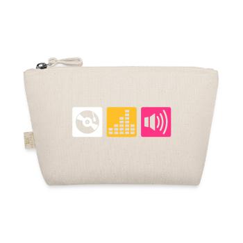 Music - DJ - Bio-Täschchen - Natur - Vorne