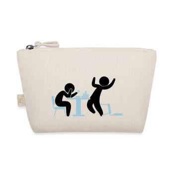 A poker player wins a game - Organic Pouch - nature - Front