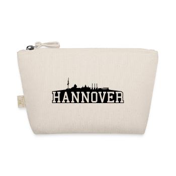 Hannover // Skyline // Silhouette // Skylineshirt - Bio-Täschchen - Natur - Vorne