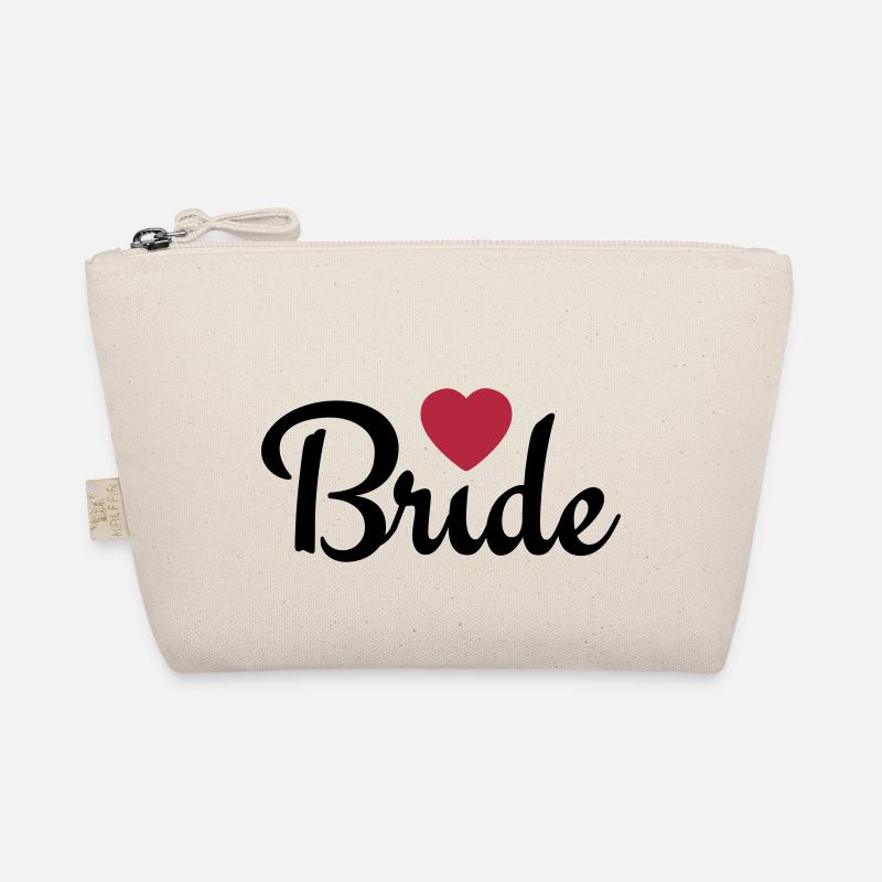 bride with heart 2c - Trousse biologique - nature