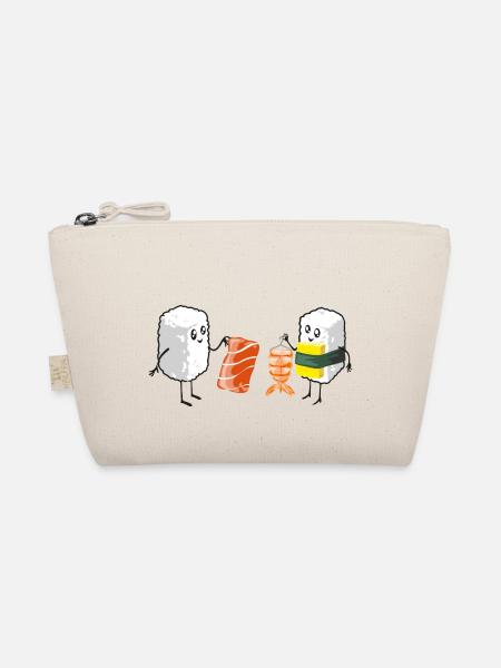Sushi Shopping - Bio-Täschchen - Natur - Vorne