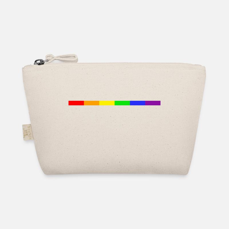 Pride H Stripe Bio-Täschchen