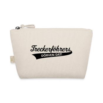 Treckerföhrers Dörven Dat! Plattdeutsch Trecker V4 - Bio-Täschchen - Natur - Vorne