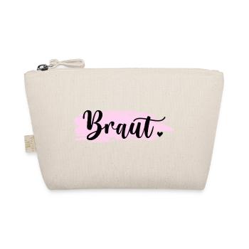 Braut / The Bride JGA Junggesellinnenabschied - Bio-Täschchen - Natur - Vorne
