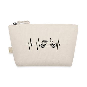 Heartbeat pulse symbol scooter scooter mobylette Icône - Trousse biologique - nature - Devant