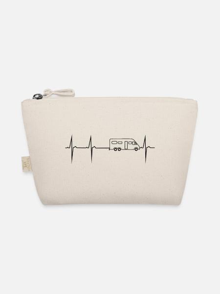 mon cœur bat pour un camping-car de luxe - Trousse biologique - nature - Devant