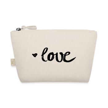 Love - Organic Pouch - nature - Front