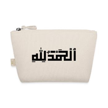 ALHAMDULILLAH Calligraphie kufique - Trousse biologique - nature - Devant