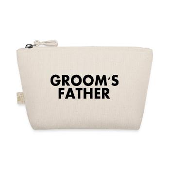 Grooms father - Organic Pouch - nature - Front