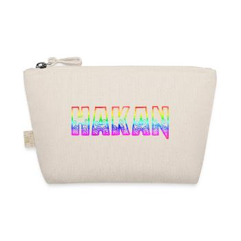 hakan rs regenbogen - Bio-Täschchen - Natur - Vorne