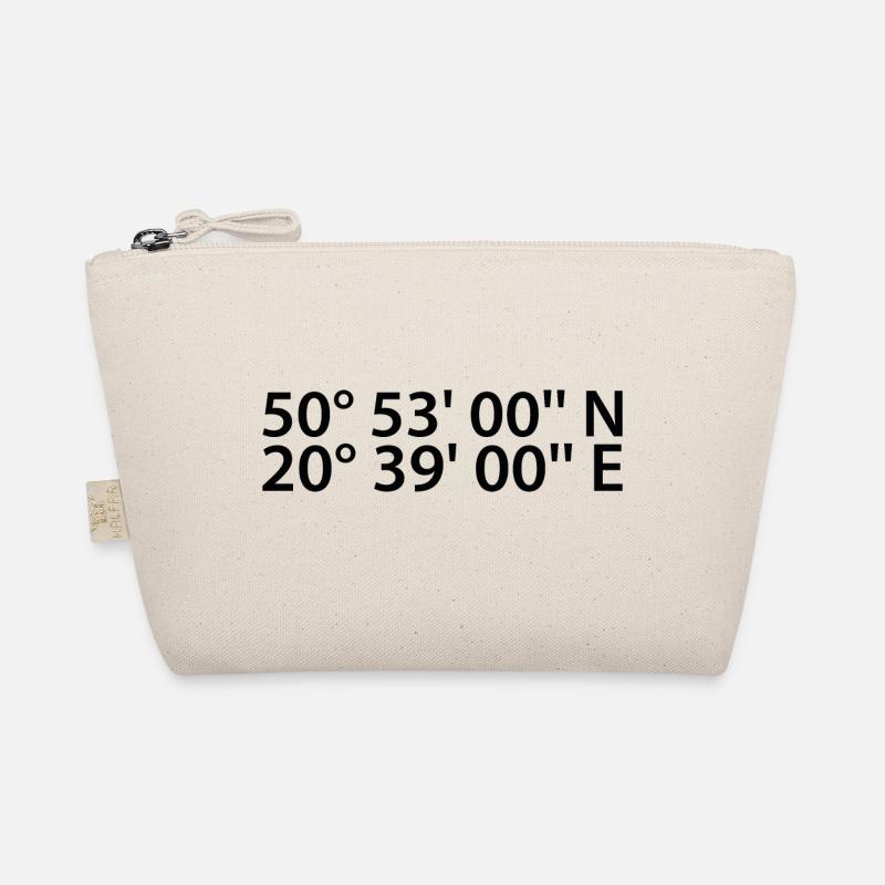 Kielce coordinates Organic Pouch