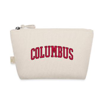 Columbus Arch Vintage Logo - Bio-Täschchen - Natur - Vorne