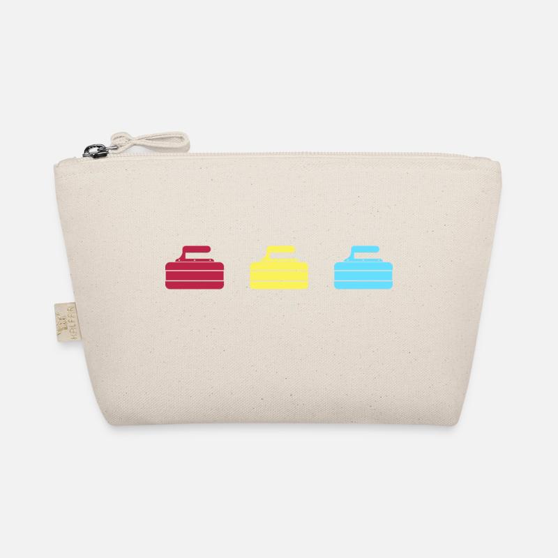 Curling curling stones curling curl Organic Pouch