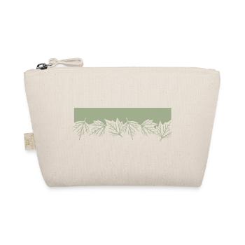 Natur Blätter Laub Wald Leaf - Bio-Täschchen - Natur - Vorne