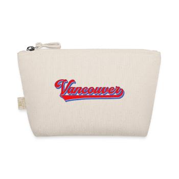Vancouver Lettering Retro Style - Organic Pouch - nature - Front