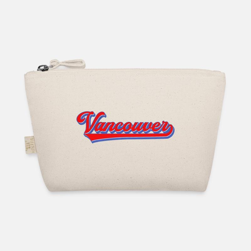 Vancouver Lettering Retro Style Organic Pouch