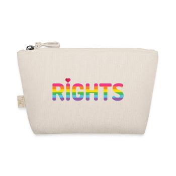 Pride Month LGBTQ - LGBTQ Rights Are Human Rights - Organic Pouch - nature - Front