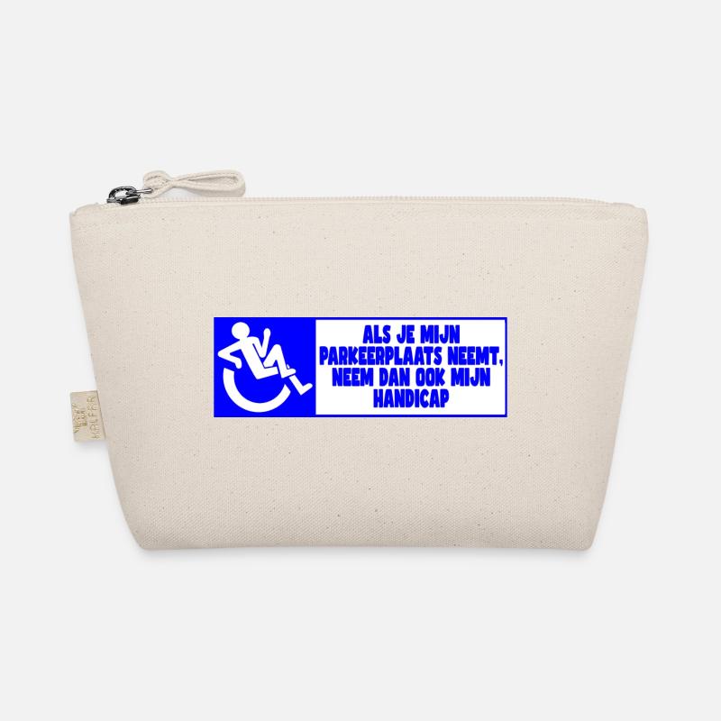 Mein Parkplatz, also auch mein Handicap! Bio-Täschchen