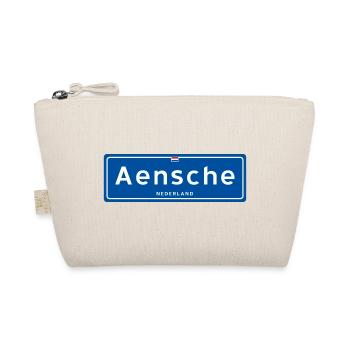 Panneau de nom de lieu Aensche (Enschede) - Trousse biologique - nature - Devant