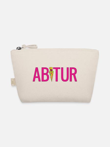 Abi Schultüte Gymnasium Tüte Zuckertüte Abitur - Bio-Täschchen - Natur
