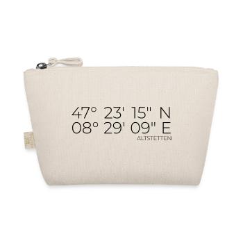 Coordinates Kreis 9 Altstetten Zürich - Organic Pouch - nature - Front