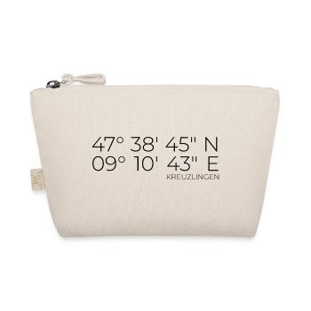 coordinates Kreuzlingen, Switzerland - Organic Pouch - nature - Front