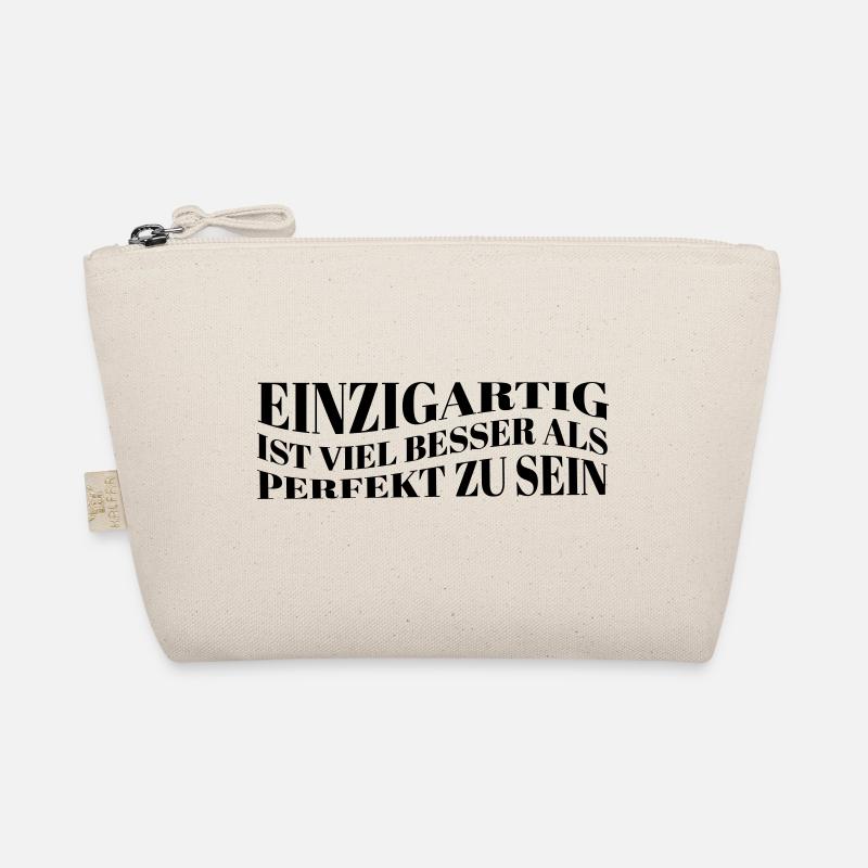Unique is better than perfect Organic Pouch