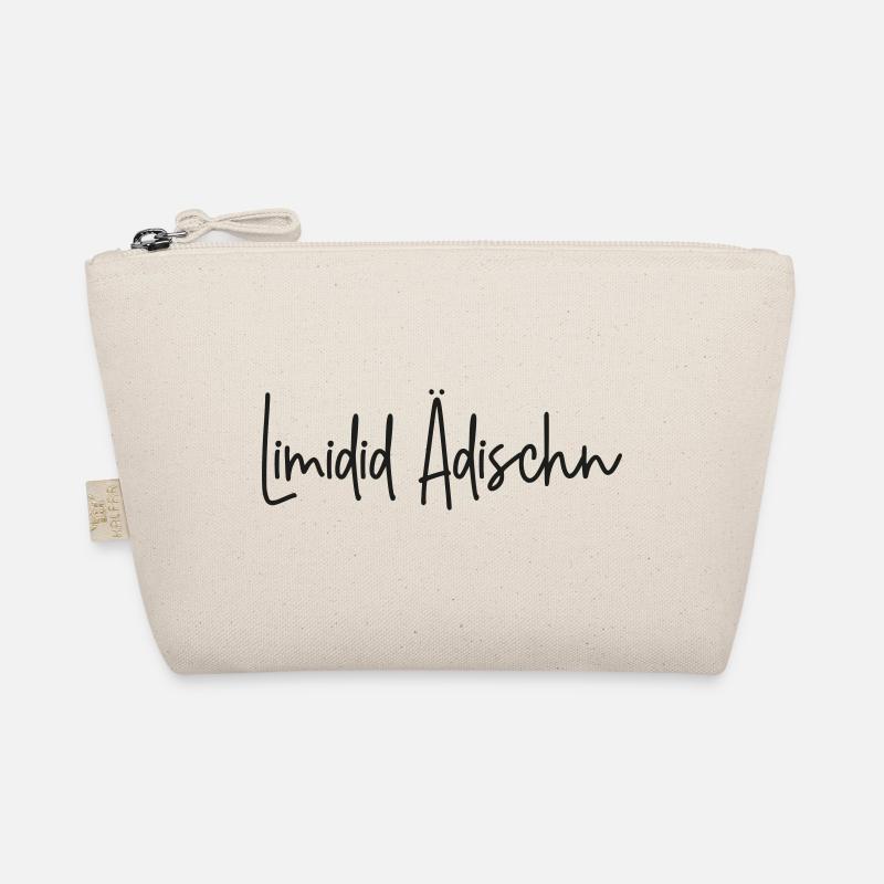 Limited Edition - sächsisch - Limidid Ädischn - Bio-Täschchen - Natur