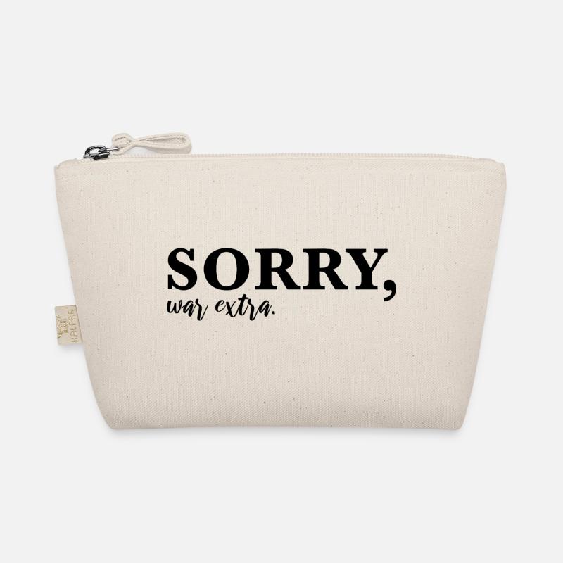 Sorry, war extra - Bio-Täschchen - Natur