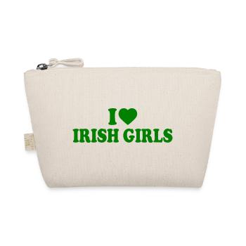 I love irish girls - Organic Pouch - nature - Front