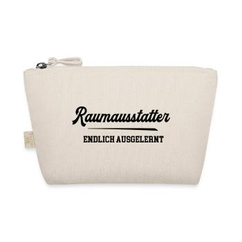 Raumausstatter Ausbildung Bestanden Beruf Lehre - Bio-Täschchen - Natur - Vorne