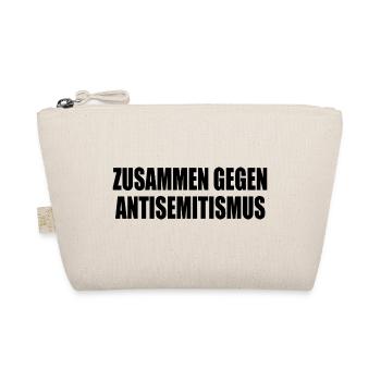 zusammen gegen antisemitismus - Bio-Täschchen - Natur - Vorne