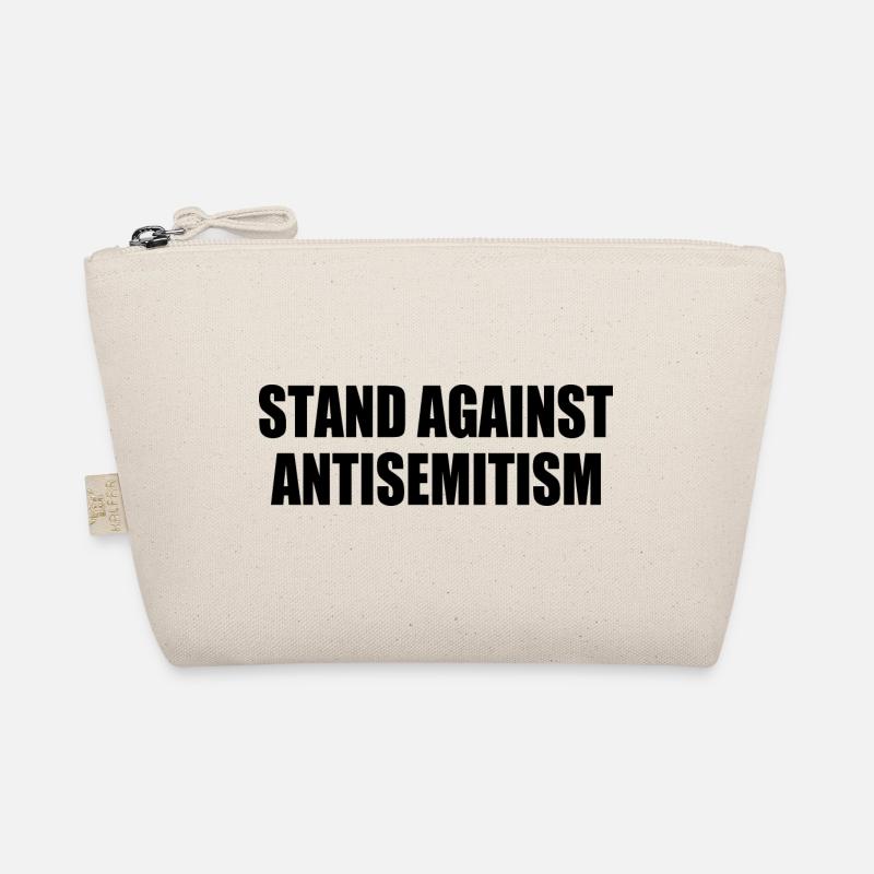 stand against antisemitism Organic Pouch