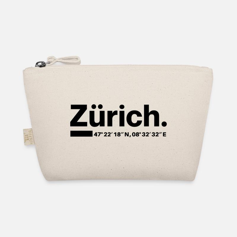 Zurich Coordinates Organic Pouch