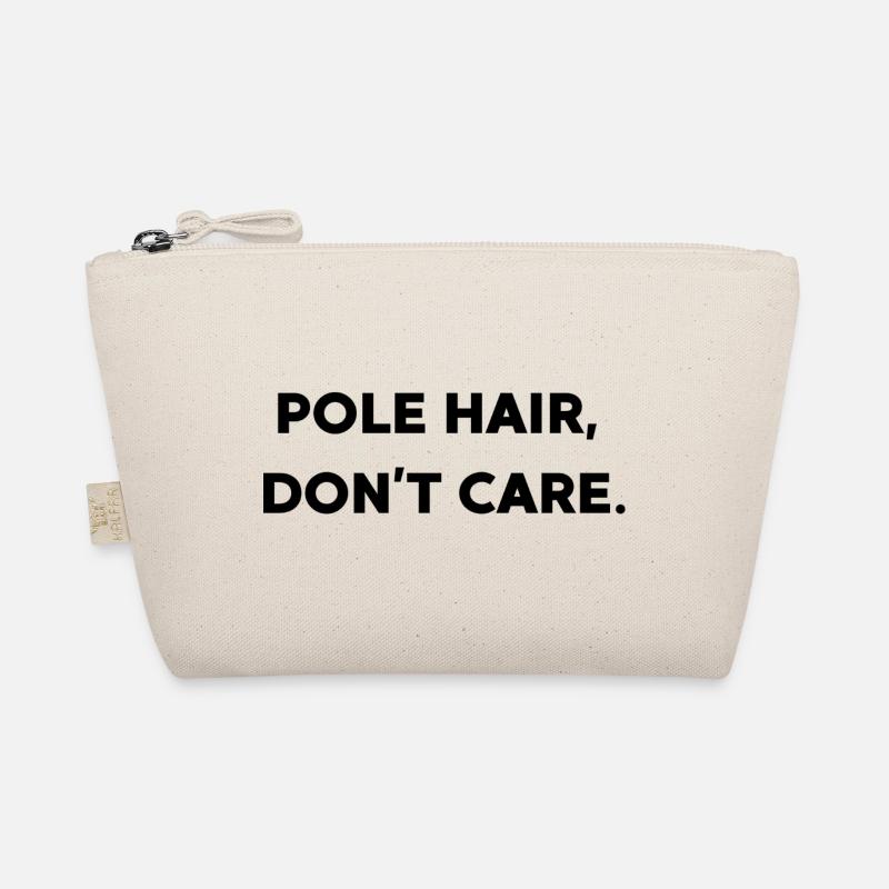 Pole Hair - Don't Care - Bio-Täschchen - Natur