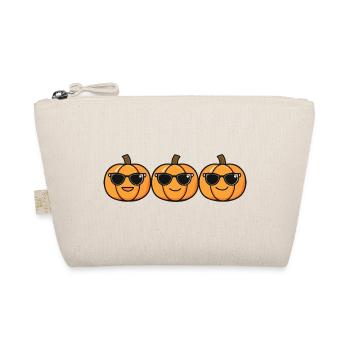 Pumpkin Halloween - Organic Pouch - nature - Front