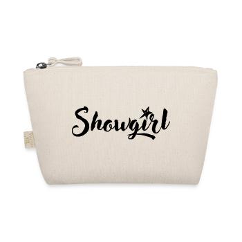 Showgirl Silhouette, Art and Elegance - Organic Pouch - nature - Front