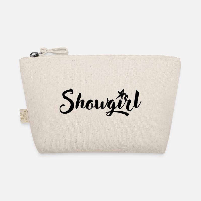 Showgirl Silhouette, Art and Elegance Organic Pouch