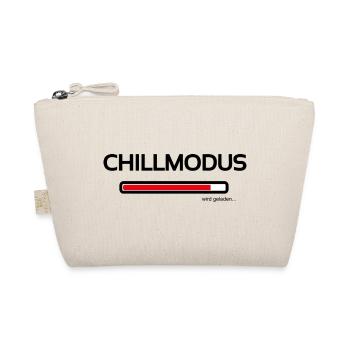 Chill mode - today we only rest - Organic Pouch - nature - Front