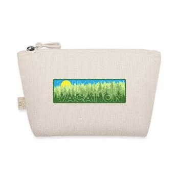 Summer Vacation Hiking Outline - Organic Pouch - nature - Front