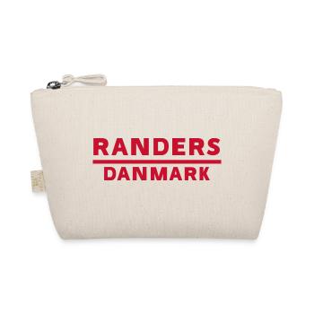 Randers Denmark Typographie rouge gras - Trousse biologique - nature - Devant