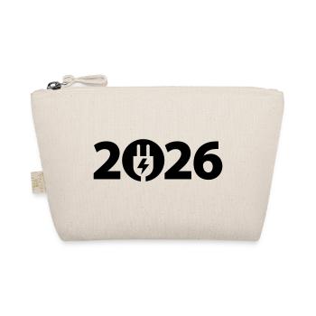 Electrician 2026, Electronics Technician 2026, Electricity 2026 - Organic Pouch - nature - Front