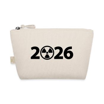 Achtung Radioaktiv 2026, Radiation 2026 - Bio-Täschchen - Natur - Vorne